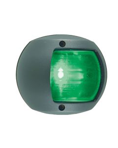 Perko LED Side Light - Green - 12V - Black Plastic Housing