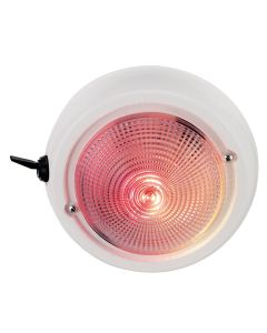 Perko Dome Light w/Red & White Bulbs