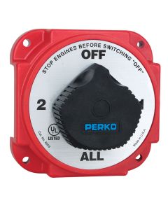 Perko Heavy Duty Battery Selector Switch w/Alternator Field Disconnect