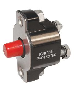 Blue Sea 2138 Medium Duty Push Button Reset-Only - 15A
