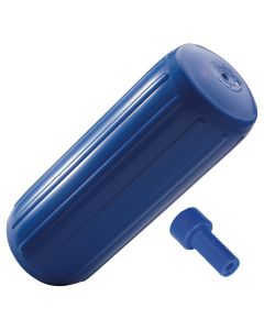 Polyform HTM-1 Hole Through Middle Fender 6.3" x 15.5" - Blue w/Air Adapter