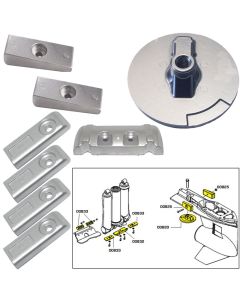 Tecnoseal Anode Kit w/Hardware - Mercury Verado 6 - Aluminum
