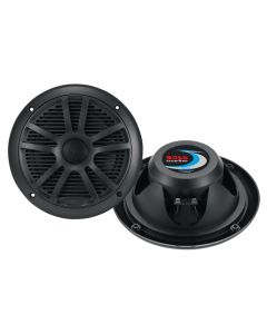 Boss Audio MR6B 6.5" Dual Cone Marine Coaxial Speaker (Pair) - 180W - Black