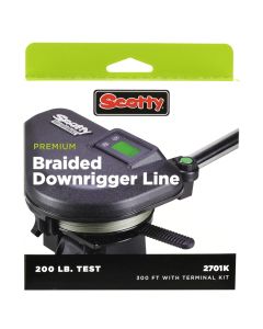 Scotty Premium Power Braid Downrigger Line - 200ft of 200lb Test