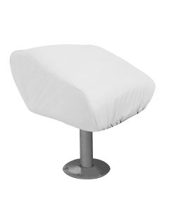 Taylor Made Folding Pedestal Boat Seat Cover - Vinyl White