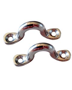 Taylor Made Eye Strap Chrome Zamak - Pair