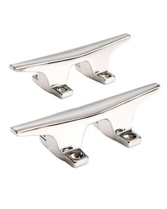 Attwood ZAMAK Chrome Plated Zinc Cleats - Pair - 4-1/2"