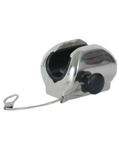 TACO Flat Deck Hinge w/Pin & Lanyard - Fits 7/8" Tube