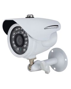 Speco HD-TV1 2MP Color Waterproof Marine Bullet Camera w/IR, 10' Cable, 3.6mm Lens, White Housing