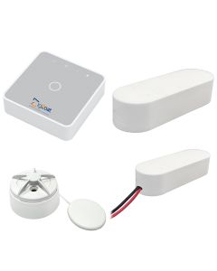 Glomex ZigBoatStarter Kit System - Gateway, Battery, Door/Porthold & Flood Sensor
