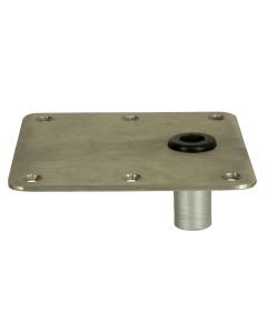 Springfield KingPin&trade; 7" x 7" Offset - Stainless Steel - Square Base