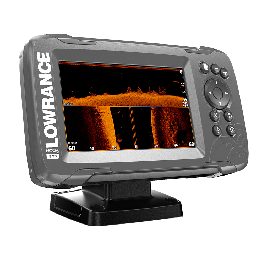 Lowrance Hook2-5 Tripleshot Combo With Nav+ Chart | eBay