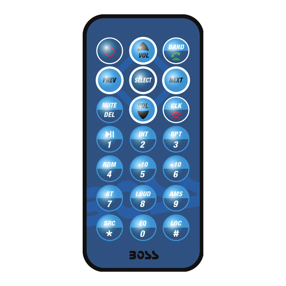 Boss Audio Remote Control f/MR508UABS Bluetooth Stereos eBay